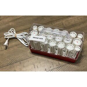 Remington C-20 Hair-Setter Wax Core Hot Roller Curlers 20 Rollers Wedding Formal